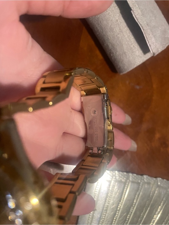 NWT- Michael Kors Gold-Tone Crystal MK Dial Bracelet Watch main image 9